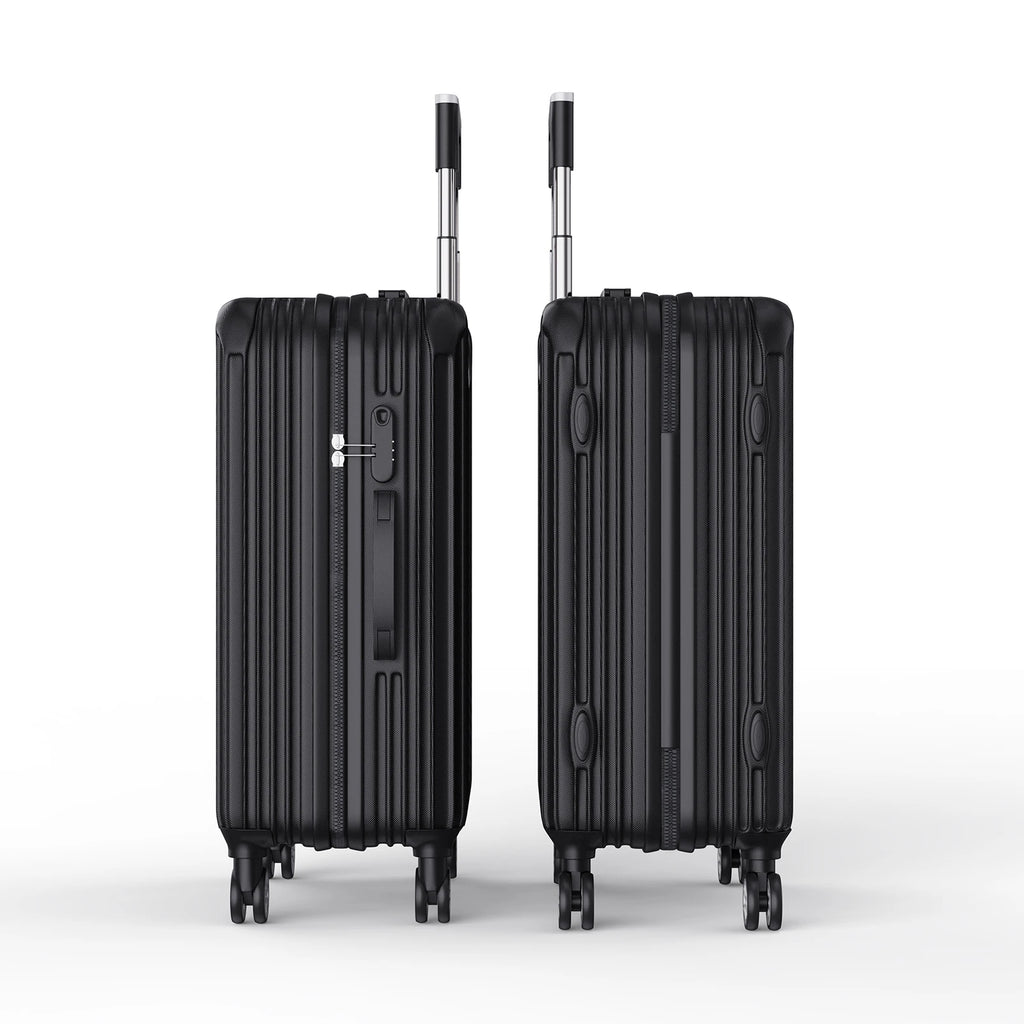 3er Reisekoffer Set – robust & leicht | Hartschale, 360° Rollen, Schloss & Waage inklusive