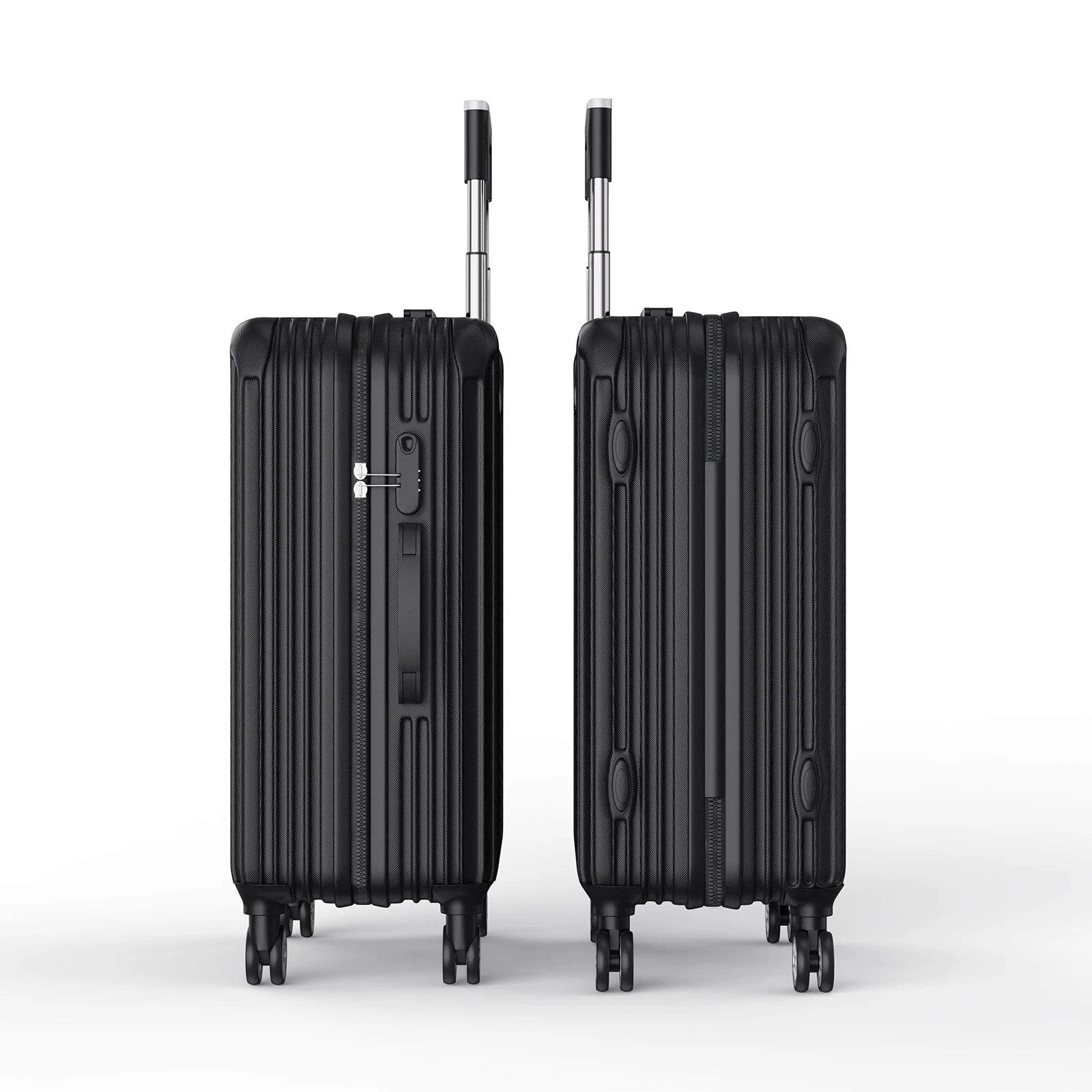 3er Reisekoffer Set – robust & leicht | Hartschale, 360° Rollen, Schloss & Waage inklusive