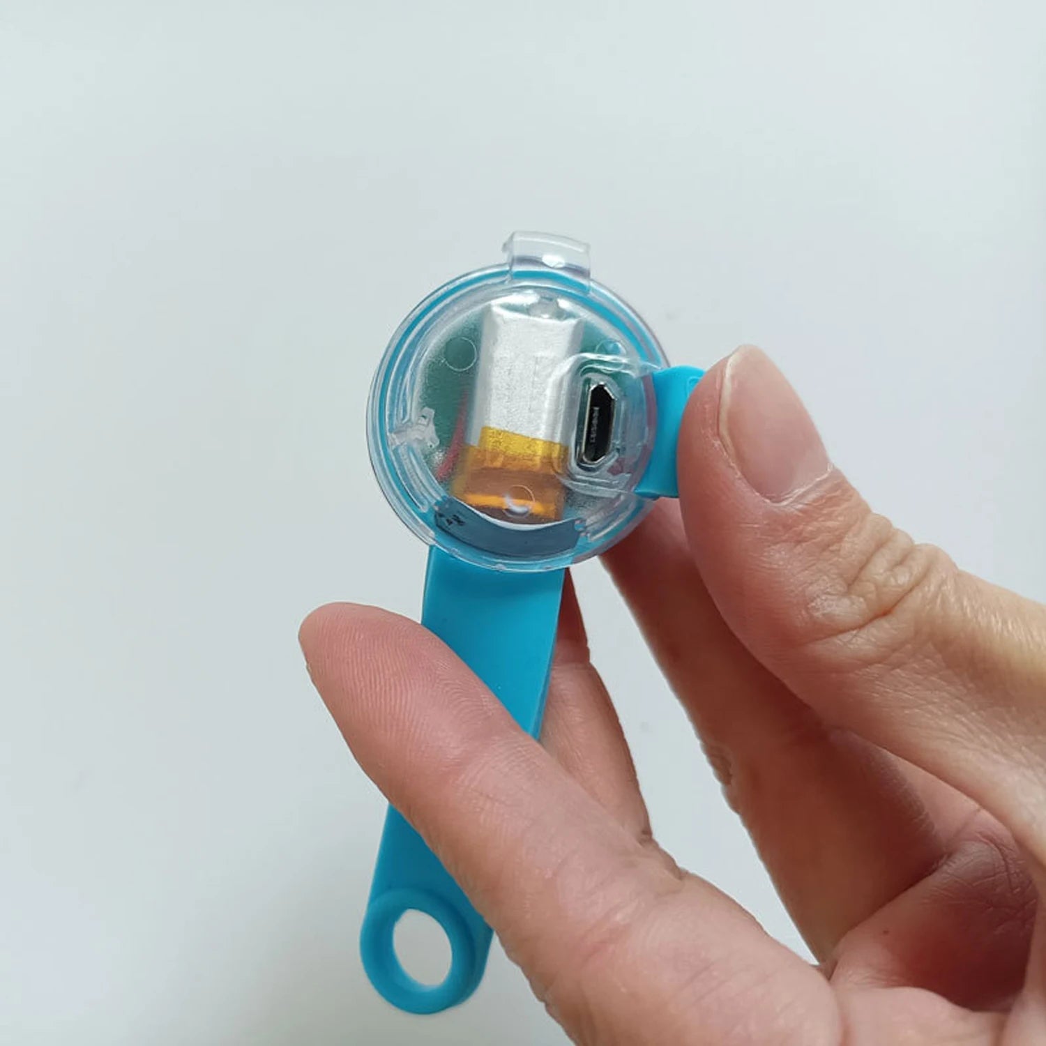 USB-Wiederaufladbares LED-Hunde-Blinklicht – Wasserdichtes Sicherheitslicht für Halsband & Geschirr