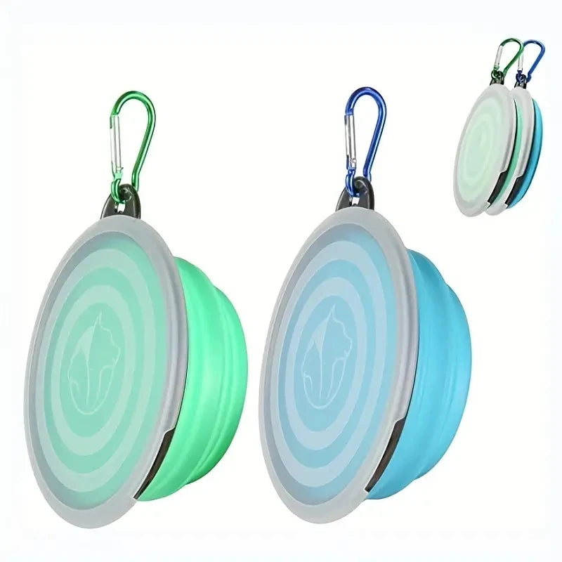 Faltbarer Hundenapf aus Silikon – Leicht & Platzsparend für Reisen, Outdoor & Spaziergänge