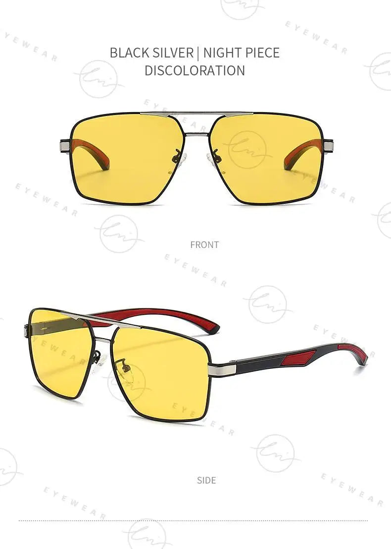 Intelligente photochrome Sport-Sonnenbrille UV400 – Polarisierte Outdoor- & Nachtfahrbrille für Damen & Herren