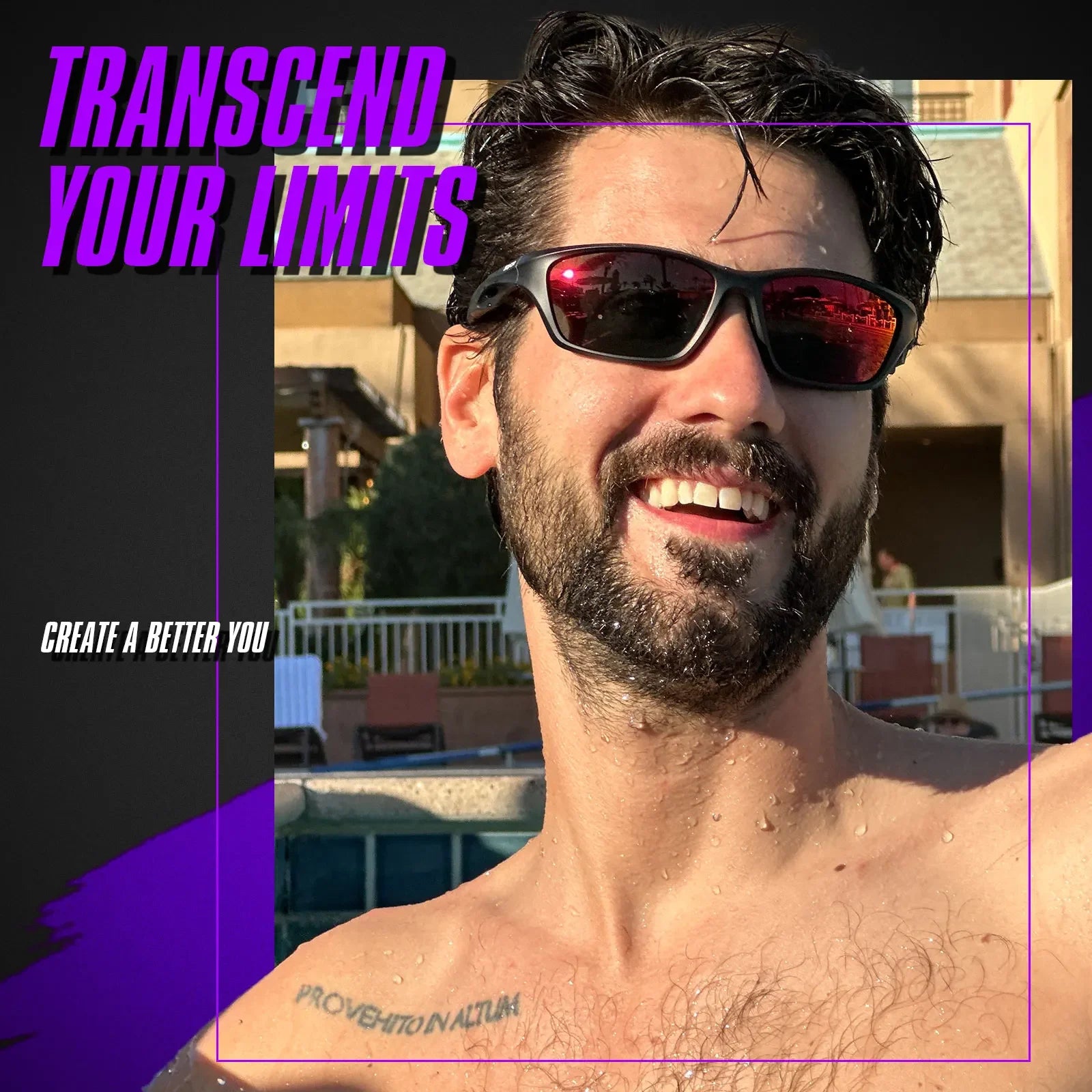 Polarisierte Sport-Outdoor-Brille UV400 – Leichte Fahrrad- & Outdoorbrille mit hohem Kontrast