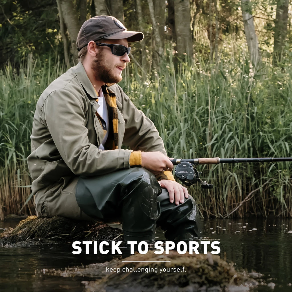 Polarisierte Sport-Outdoor-Brille UV400 – Leichte Fahrrad- & Outdoorbrille mit hohem Kontrast